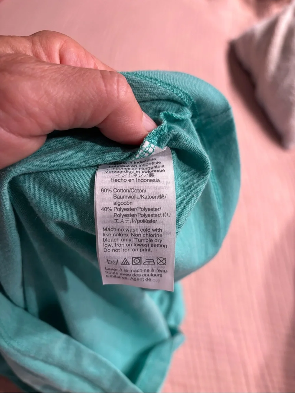 J Crew men’s sun washed pocket tee